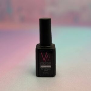 تاپ ژل گلیتردار سیلور ناخن ویکتوریا VICTORIA 15ML