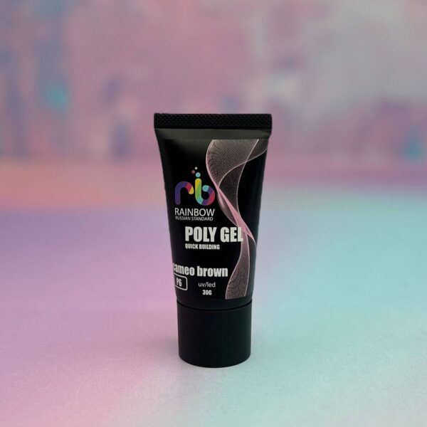 پلی ژل ناخن P6 رینبو RAINBOW 30G