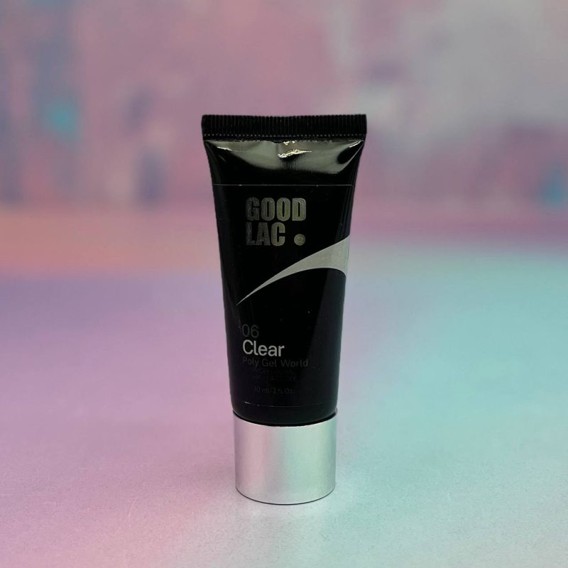 پلی ژل ناخن clear 06 گودلاک GOODLAC 30G
