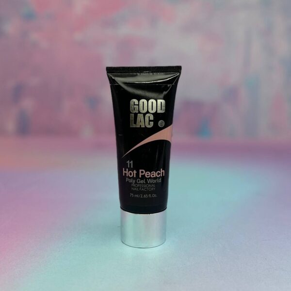 پلی ژل ناخن hot peach 11 گودلاک GOODLAC 75G