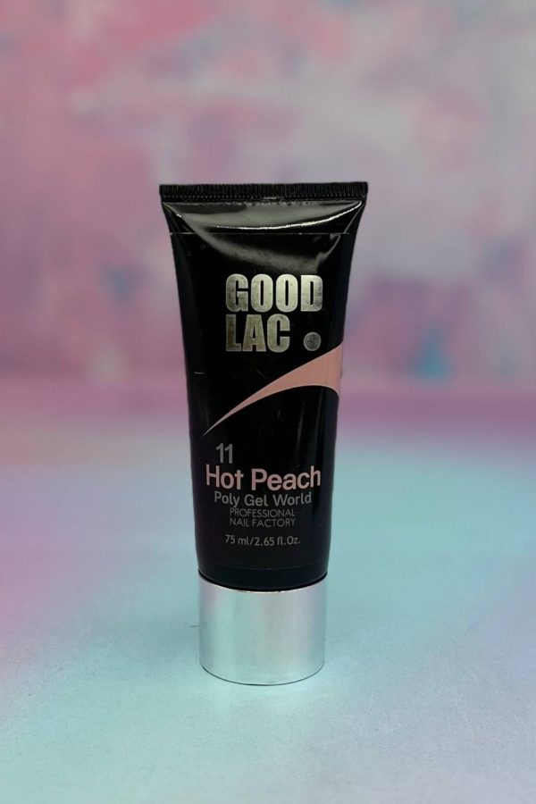 پلی ژل ناخن hot peach 11 گودلاک GOODLAC 75G