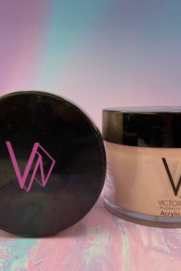 پودر هلویی ناخن 250 گرم ویکتوریا نیل VICTORIA NAIL