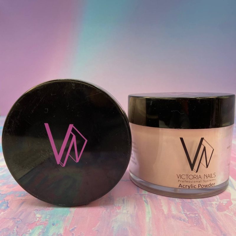 پودر هلویی ناخن 250 گرم ویکتوریا نیل VICTORIA NAIL