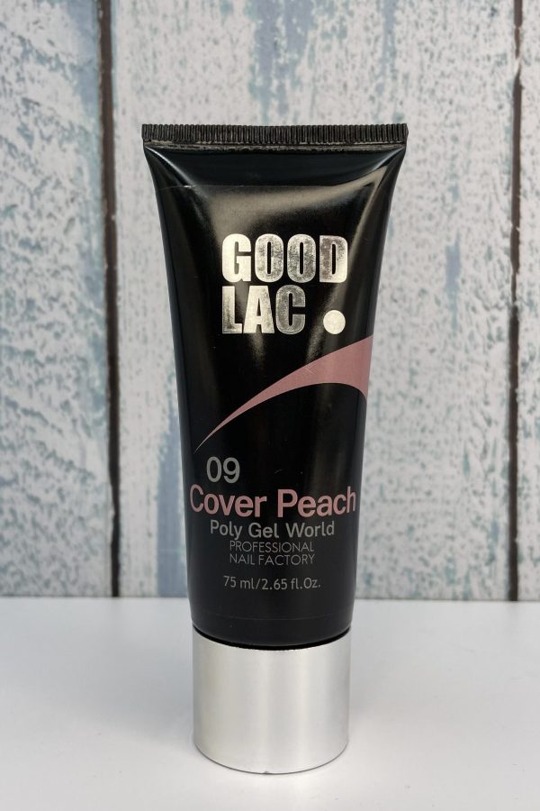 پلی ژل ناخن cover peach 09 گودلاک GOODLAC 75G
