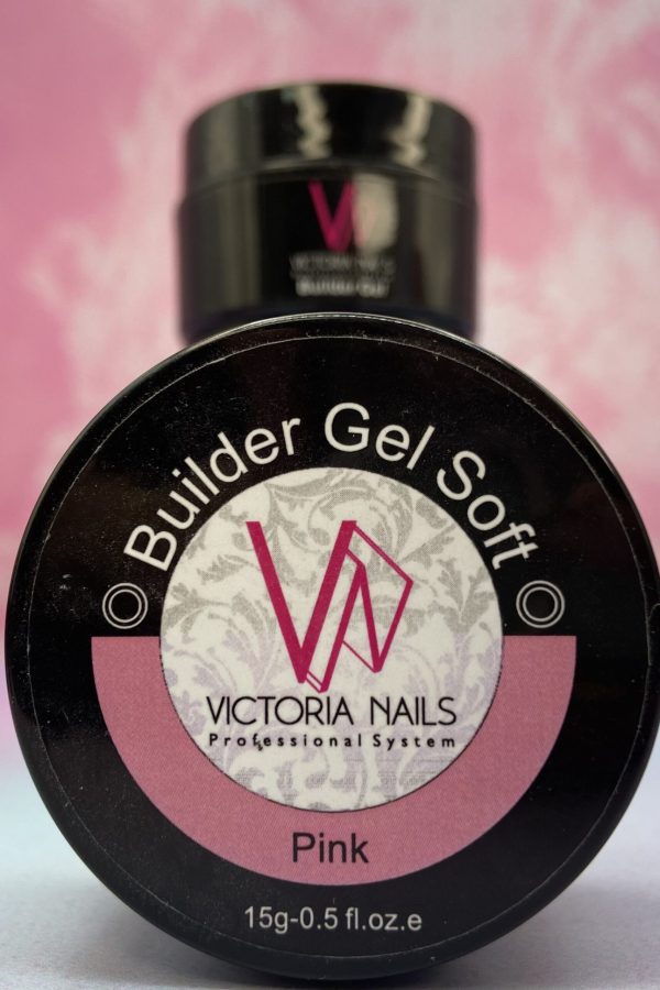 بیلدرژل ناخن سافت پینک ویکتوریا VICTORIA 15G