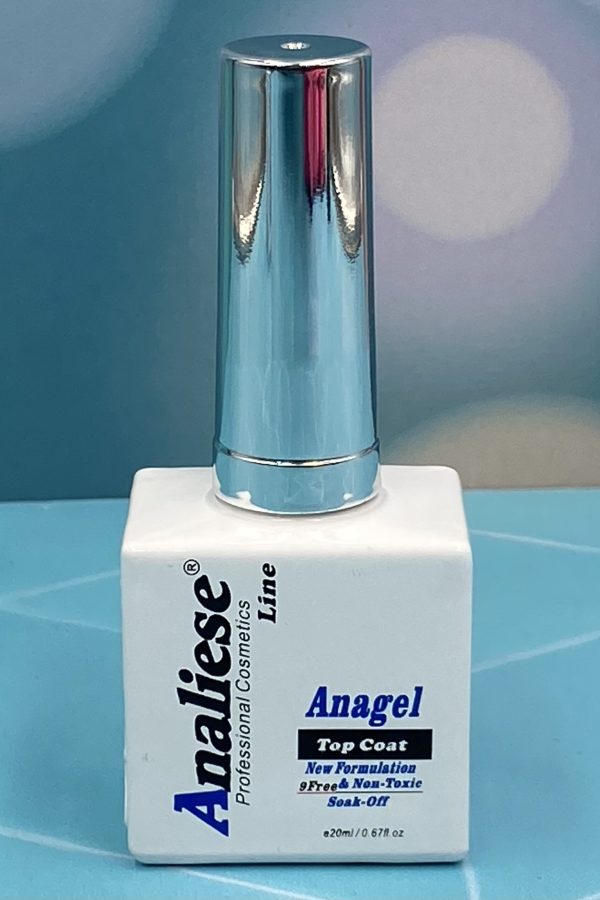تاپ ژل رزگلد ناخن آنالیز ANALIZE 20ML