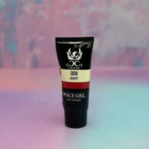پلی ژل ناخن 08 MILKY SHINE کوکو  COCO 60G