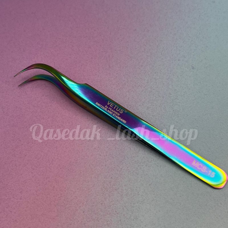 پنس مژه سرکج وتوس MCS-15 VETUS
