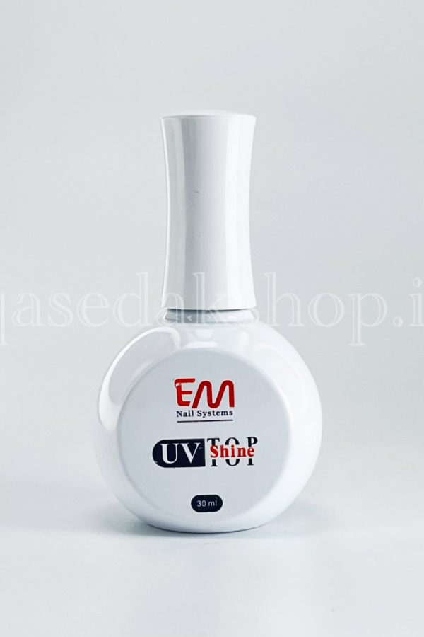 تاپ ژل ای ام E.M 30ML ناخن