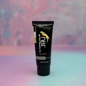 پلی ژل ناخن کلیر 01 ان بی آی NBI 60G