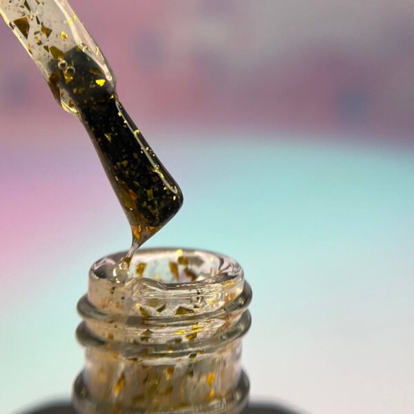 تاپ ژل گلیتردار گلد ناخن ویکتوریا VICTORIA 15ML - تصویر 3