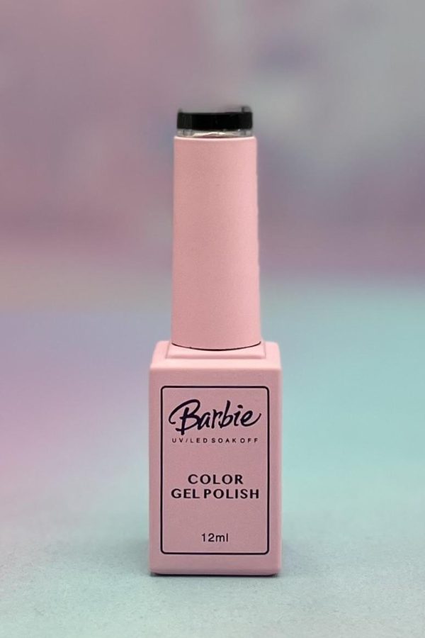 لاک ژل مشکی ناخن 001 باربی BARBIE