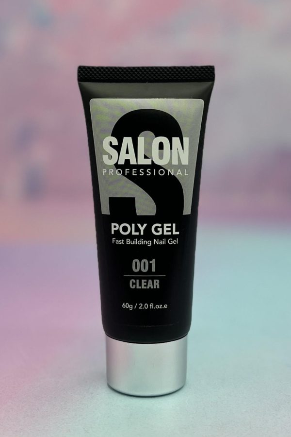 پلی ژل 01 کلیر سالن SALON 60G ناخن