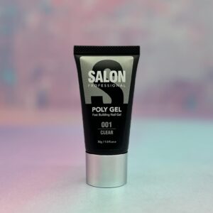 پلی ژل ناخن 01 کلیر سالن SALON 30G