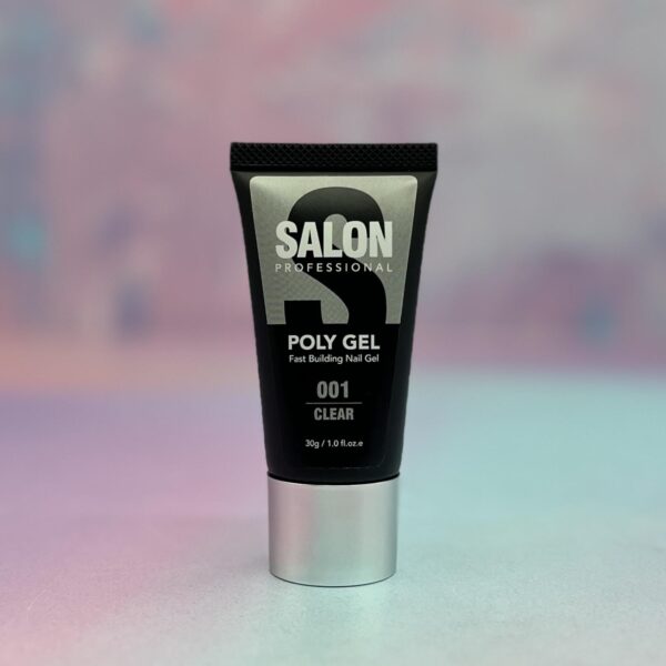 پلی ژل ناخن 01 کلیر سالن SALON 30G