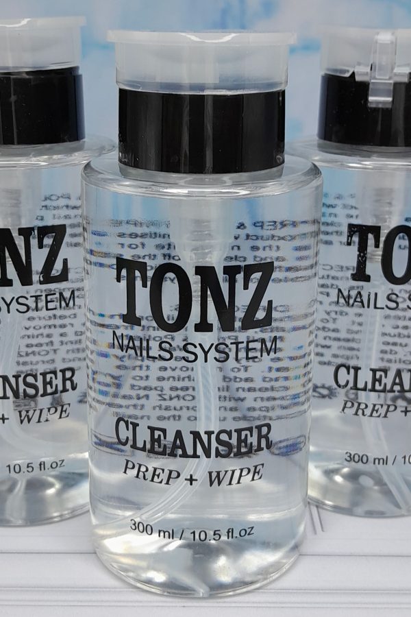 کلینزر پمپی ناخن تونز Tonz 300ml