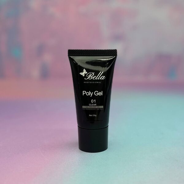 پلی ژل ناخن کلیر بلا BELLA 30ML