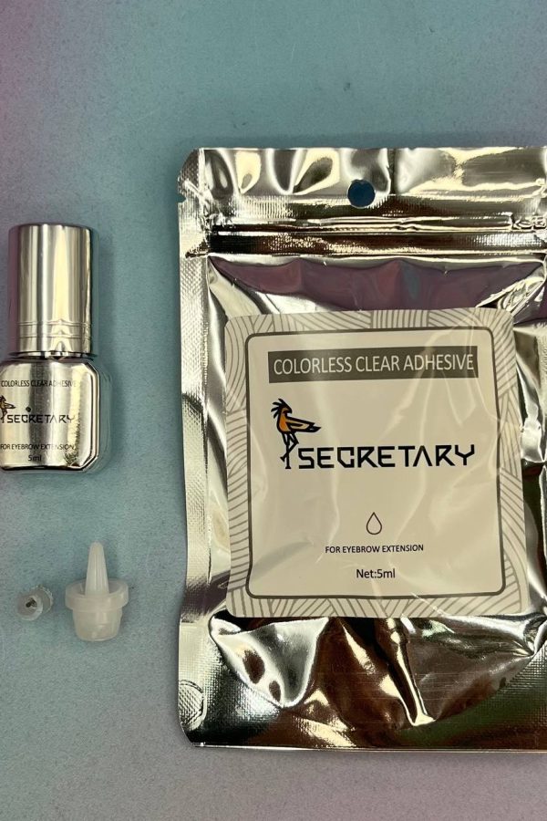 چسب مژه 1 ثانیه سکرتری نقره ای 5ml