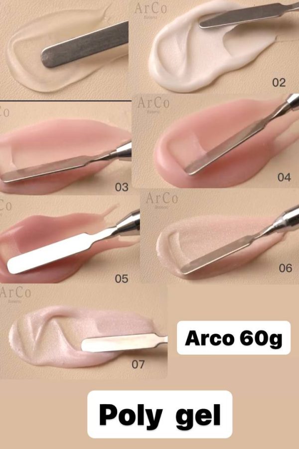 Polygel Nail 01 CLEAR ARCO 60G