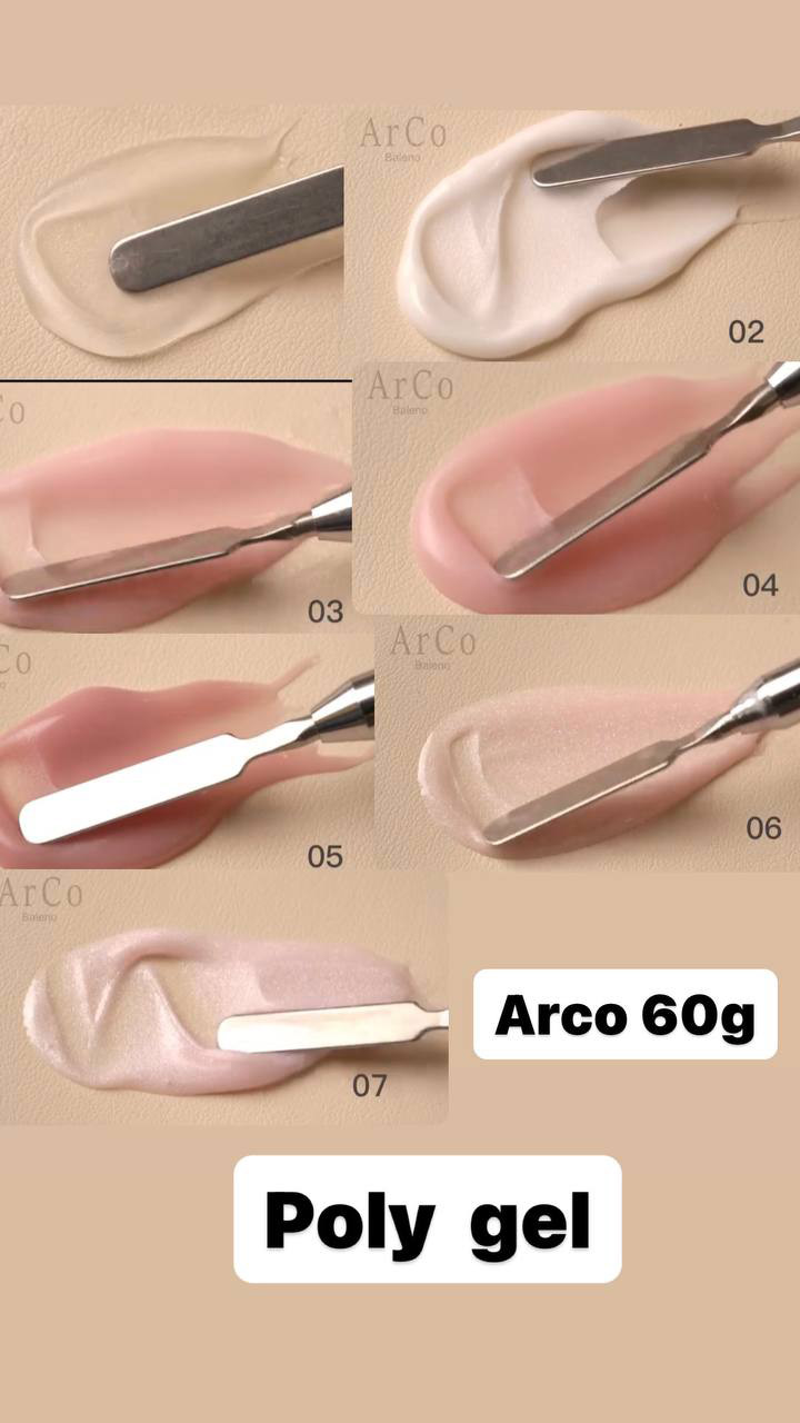 Polygel Nail 01 CLEAR ARCO 60G