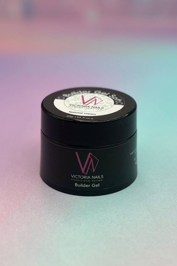 بیلدرژل ناخن سافت نچرال کرم ویکتوریا VICTORIA 30G