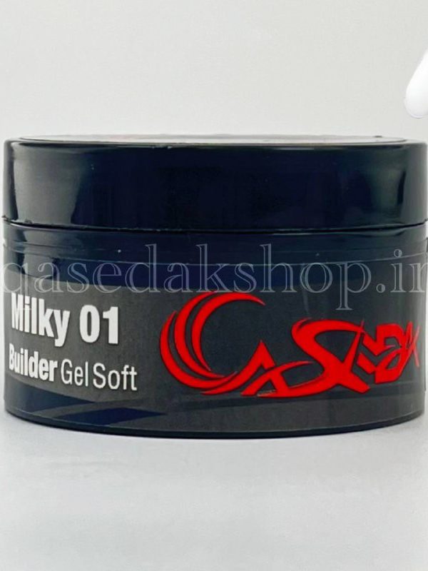 QASEDAK Nail Gel Builder 01 Milky Dandelion 30G