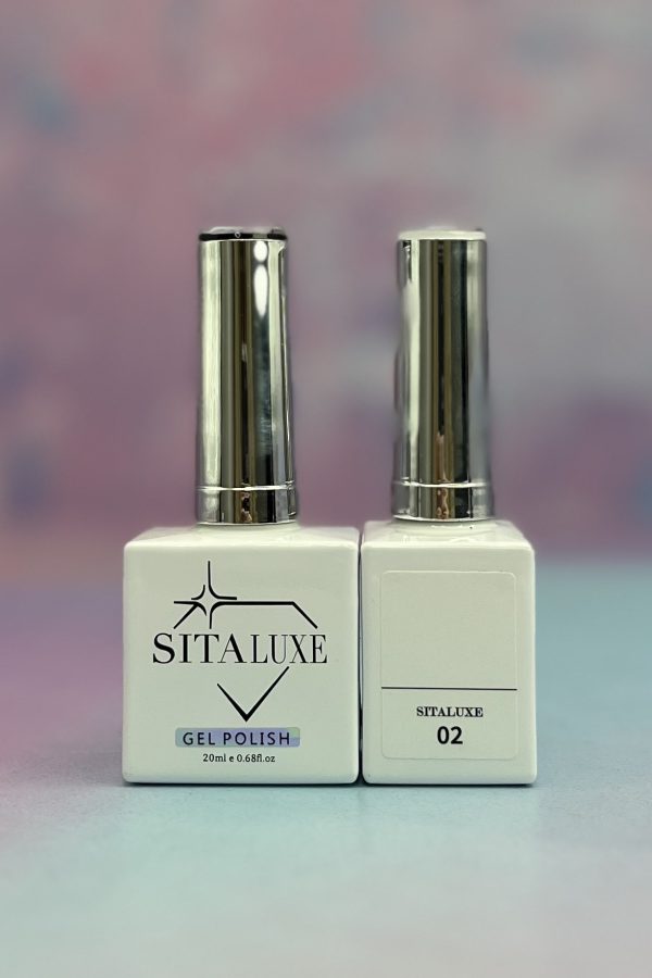 لاکژل سفید 002  سیتالوکس SITALUXE  20ML  ناخن