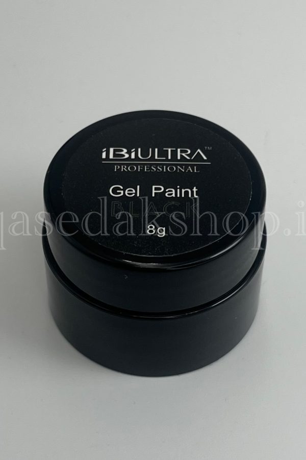 پینت ژل مشکی آی بی آی IBI 8ML ناخن