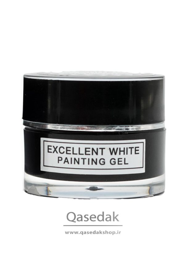 پینت ژل سفید اکسلنت EXCELLENT 6ML ناخن