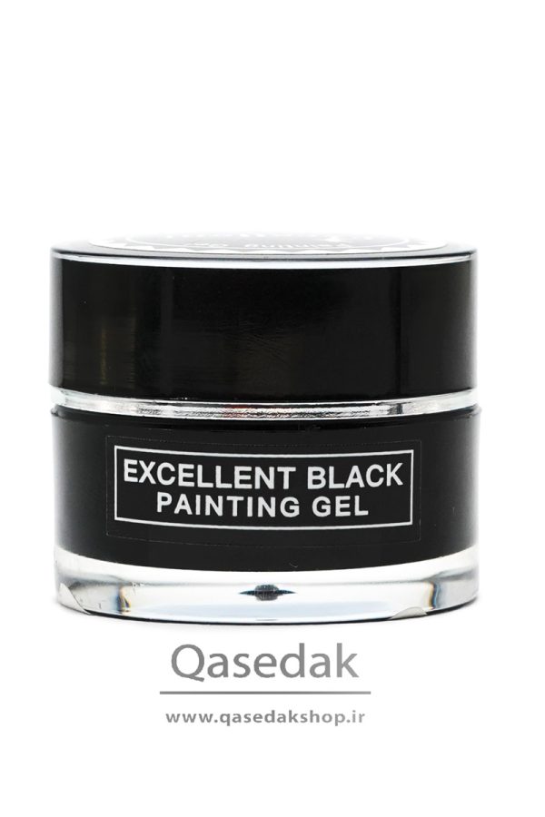 پینت ژل مشکی اکسلنت EXCELLENT 6ML ناخن