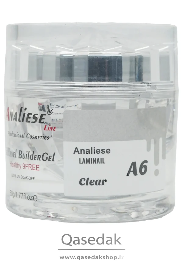بیلدر ژل SELFLEVEL CLEAR A6 آنالیز 50G ANALIESE